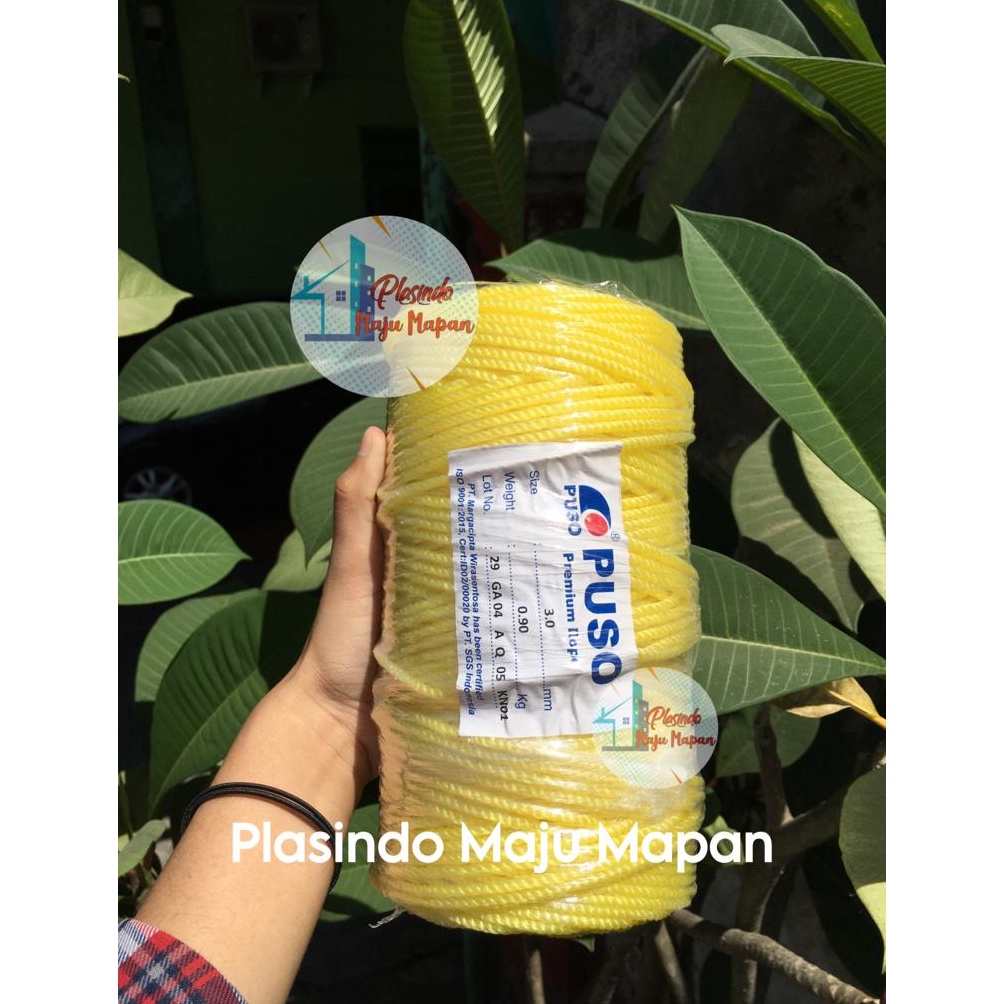 

KODE B6Q5 Tali Tambang PE 3mm Tali Tampar 3mm Tali Kenur Tali Tambang Plastik 3mm Tali Layangan Tali tambang puso 2m