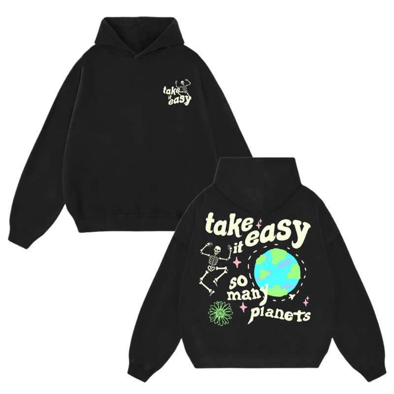 Lettucy Hoodie Boxy | Hoodie Boxy | Hoodie Boxy Take it easy