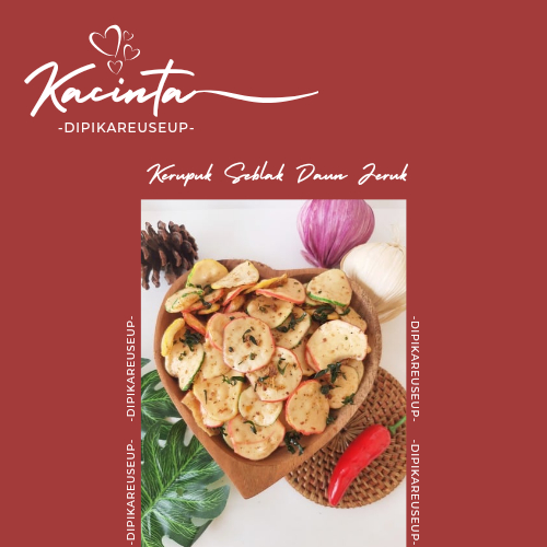

Kerupuk Seblak Pedas Daun Jeruk 500 Gram