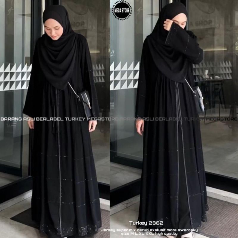 Gamis Abaya Dress Turkey Premium Mewah