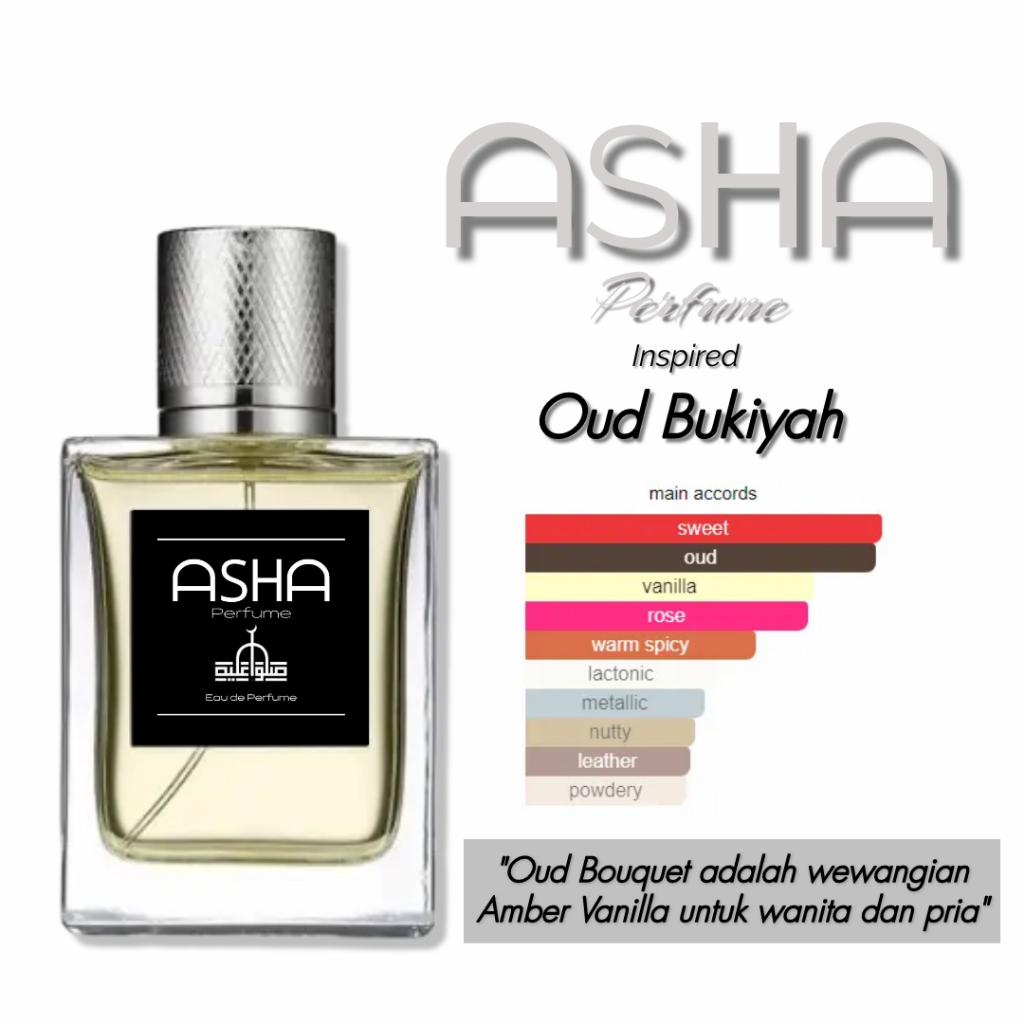 Inspired OUD BUKIYAH 100 ML Minyak Wangi Arab non Alkohol Harum Fress Meninggalkan Jejak Tahan Sehar
