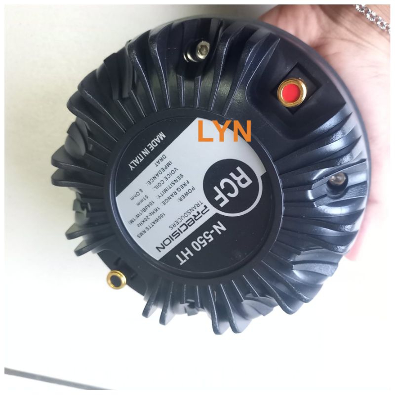 DRIVER RCF N550HT SYSTEM DRAT VC 2 INCH 160 WATT TWEETER RCF N 550 HT