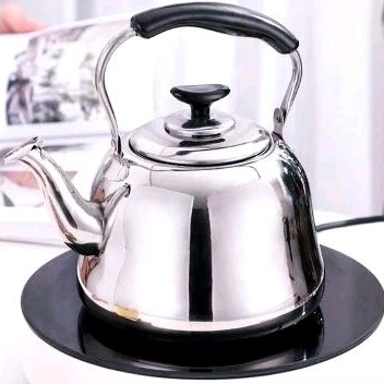 Teko Stainless Steel 6 Liter Tebal / Teko Ceret Stainless 6,5,4,3 Liter + Saringan