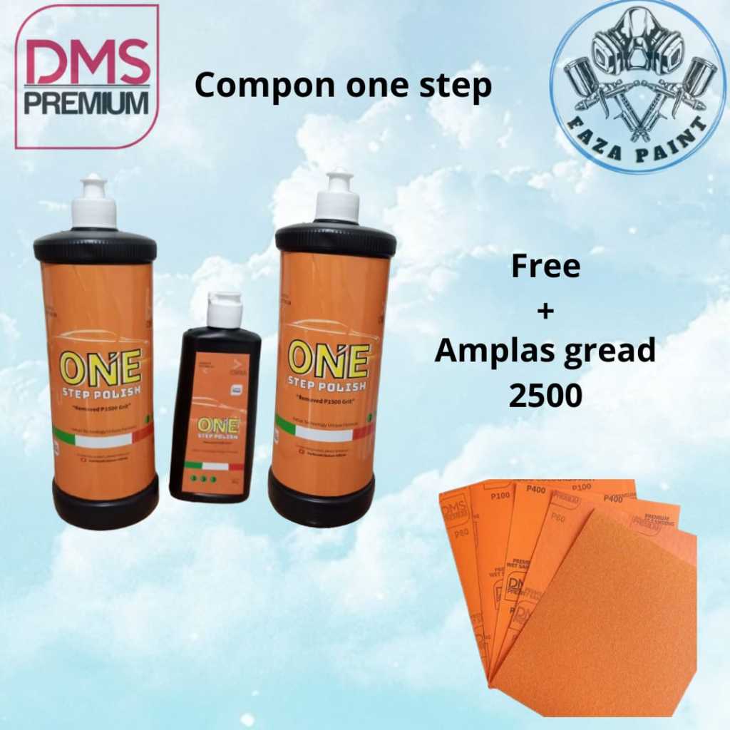 COMPOUND ONE STEP POLISH DMS PREMIUM / COMPOUND WATERBASED 200gram
