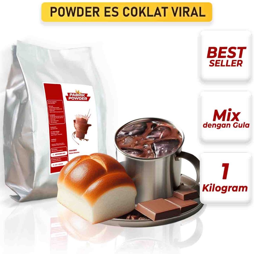 

Pesan cepat Powder Es Coklat Viral 1 Gram Grade 1 Minuman Bubuk Chocolate Powder Drink Coklat Roti