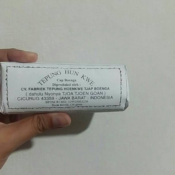 Suplier1 Tepung Hunkwe Cap Boenga