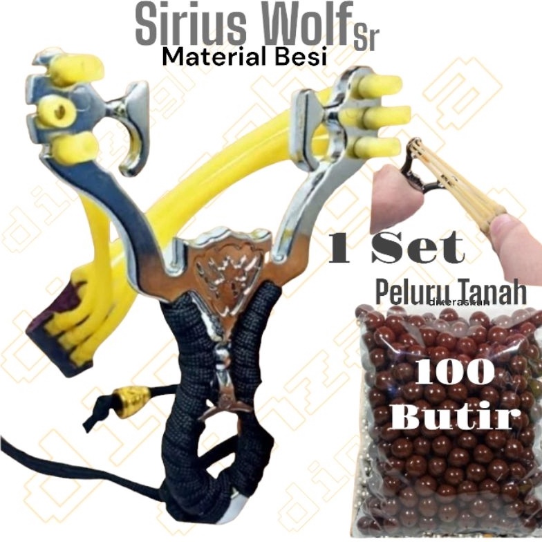 KODE T64S Ketapel Bentuk Y Bn Sr plus1Gotri 5mm