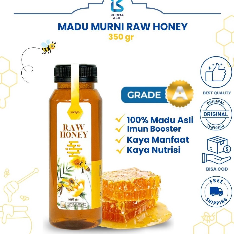 

Lebih hemat Madu Asli Madu Murni 35 gr Safiya Herbal Premium Original