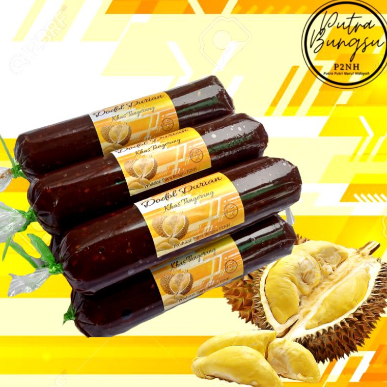 

Lariiss Dodol Durian Asli Khas Tangerang 2 gr Halal