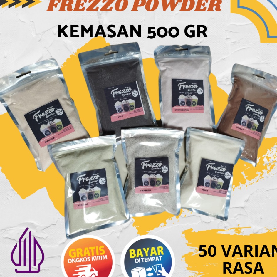 

Dapatkan Sekarang Repack Frezzo Powder Drink 5 gr kemasan 12 Kg 5g Bubuk Minuman Rasa Bubuk Minuman Kekinian Bubuk Cappucino BOBA Jawa Tengah