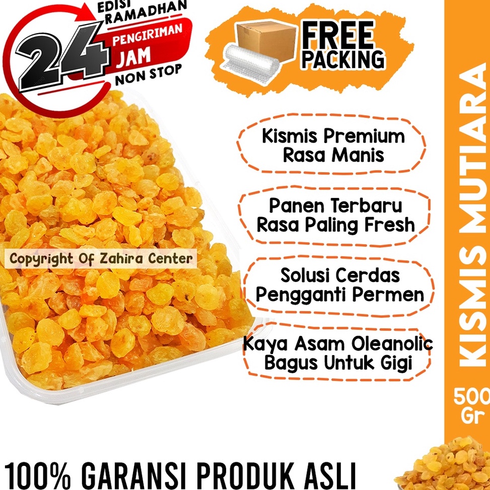 

Terjangkau Kismis Golden Raisins 5gr Kismis Arab Simin Rasa Manis Enak Fresh Khas Arab MPASI Original Oleholeh Haji Umrah