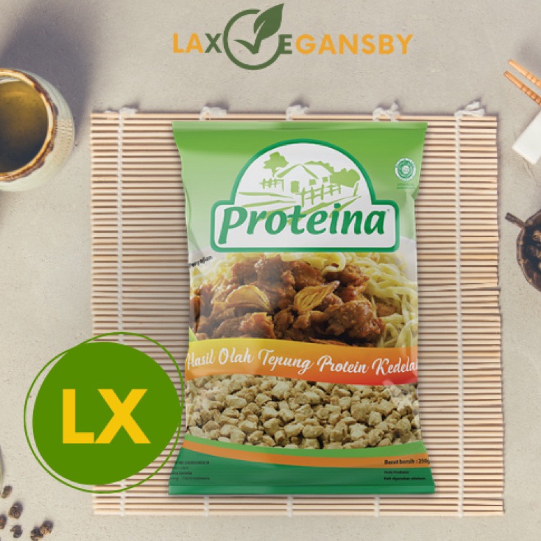 

Kepoin aja Proteina LX Daging vegetarian 25gr EXP 225