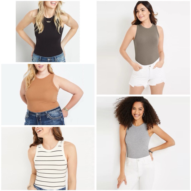 MAURICES RIB TANKTOP KNIT - BRANDED