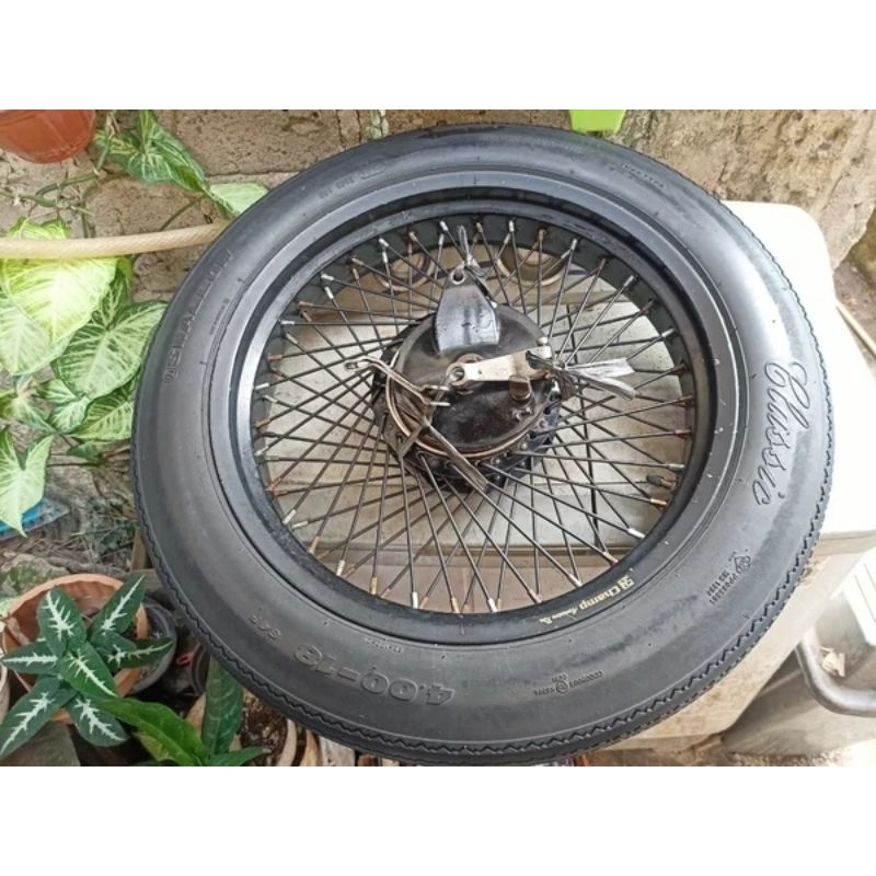 Velg scorpio megapro Tiger thunder w175 byson xsr cb japstyle caferacer dll pelek motor custom class