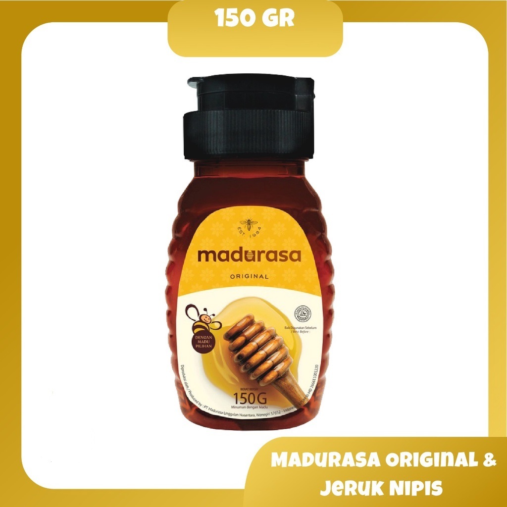 

Madurasa Madu Original / Jeruk Nipis Pet 150gram
