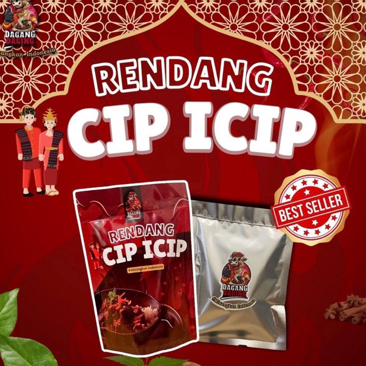 

Stok terbaru Rendang Hitam sumatera versi ICIP ICIP doloe 2X PORSI MAKAN 12gr