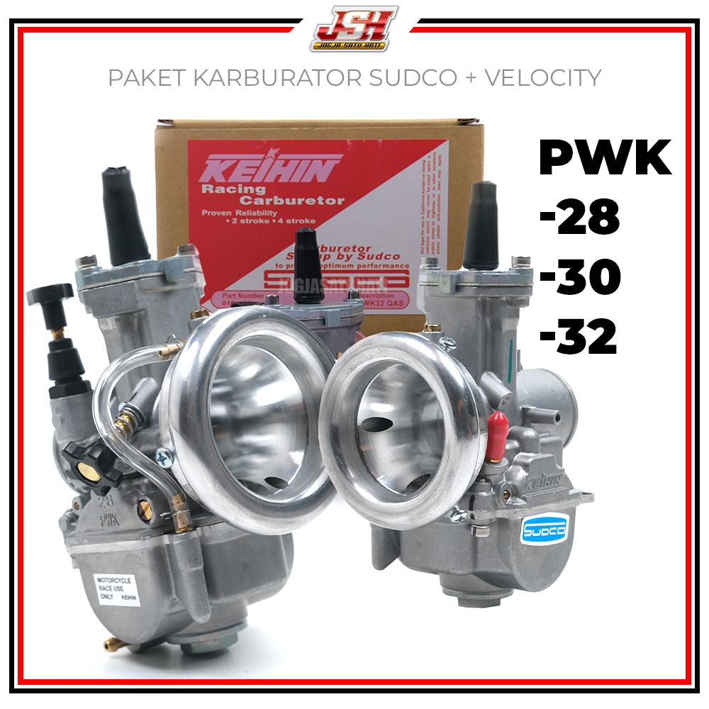 Karbu Karburator Racing SUDCO PWK 28 30 32 PE 24 26 28 Jupiter Z Mega pro Satria Fu Mio Ninja Rx kin