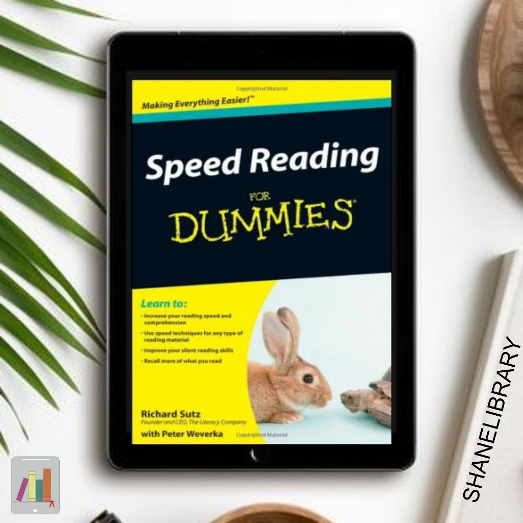 

Speed Reading for Dummies by Richard Sutz