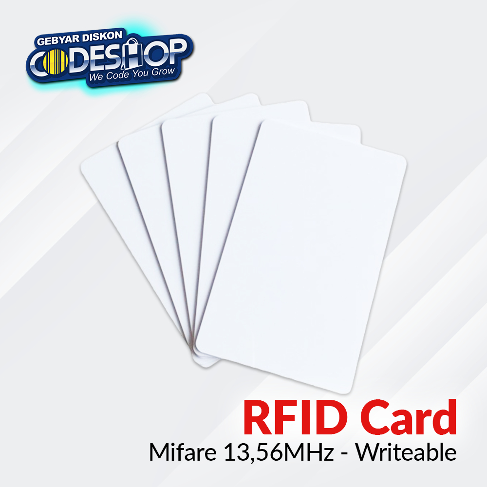 

Kartu Mifare RFID Card 13.56 MHz 1K Card Android Rewritable UID Clone Copy