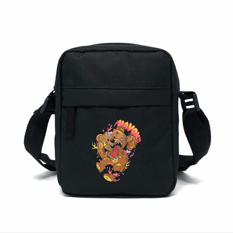 Tas selempang Pria/Wanita model gambar Beruang terbaru