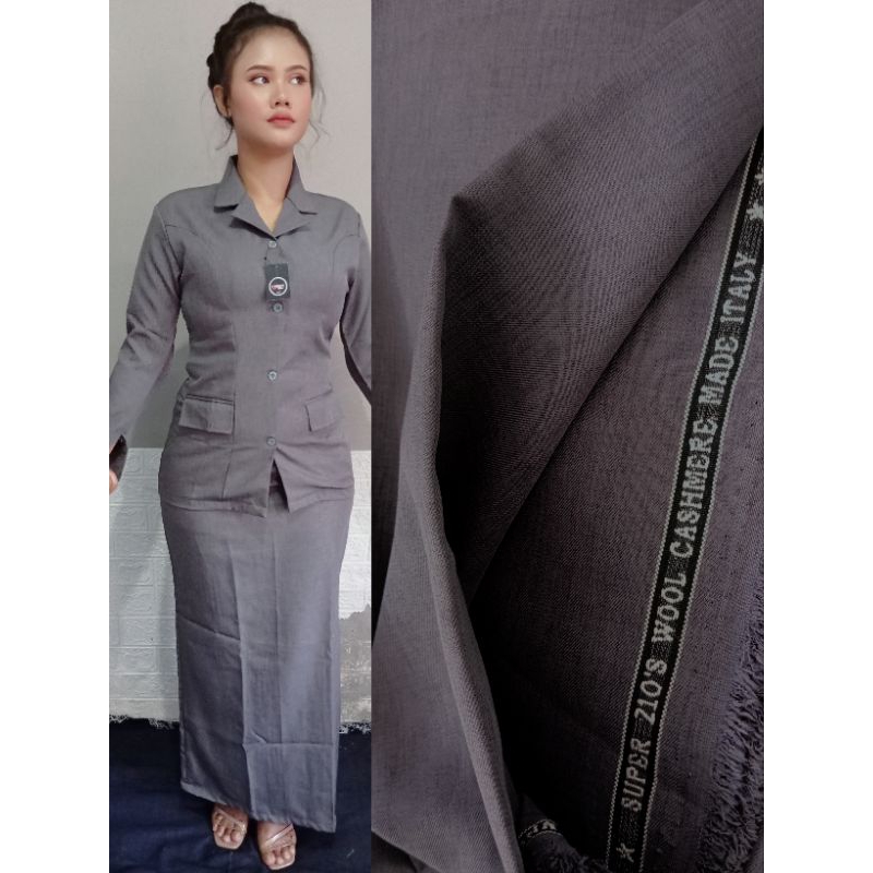 seragam PNS GURU abu wanita#seragam guru abu wanita