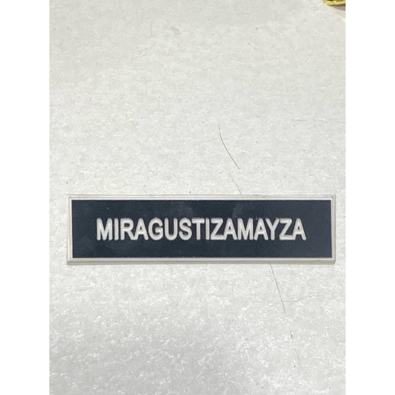 

Name tag siap 1 hari (bisa gojek)