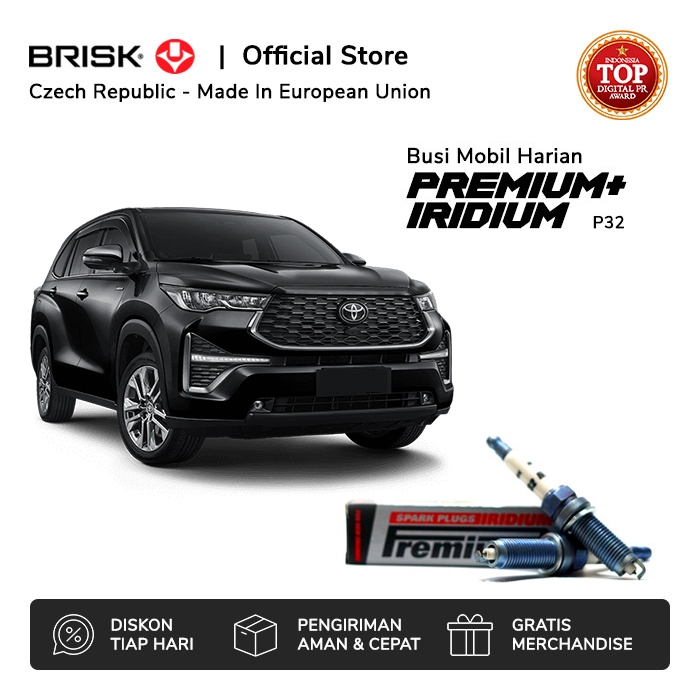 Busi Mobil Toyota Innova Zenix BRISK Premium Iridium P32