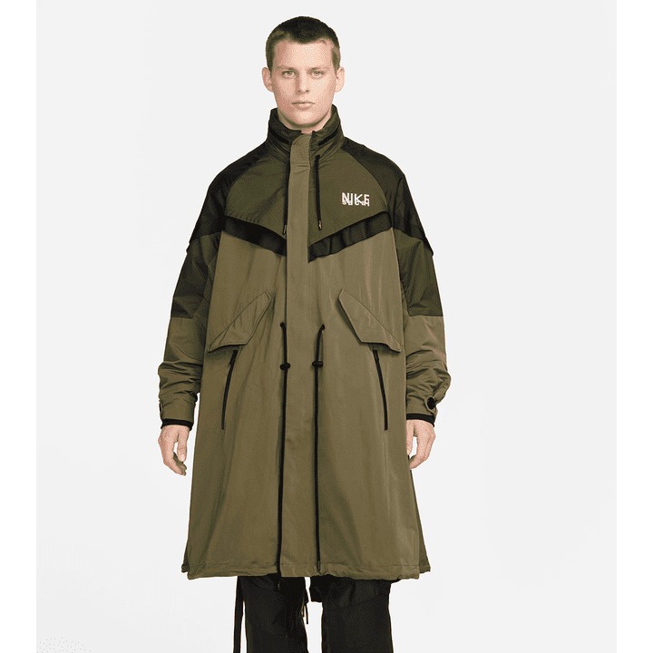 JAKET TRENCH MENS x SACAI AS M NRG SACAI TRENCH JACKET
