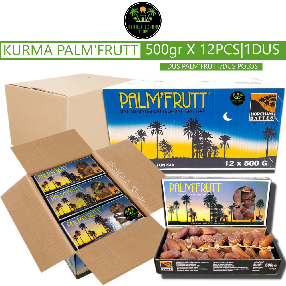 

KURMA PALM'FRUTT500GR X 12PCS//Kurma tunisia tangkai [1DUS]