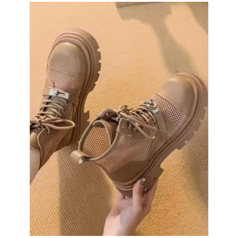 SNEAKER BOOTS WANITA FLAT 2CM S87 IMPORT ORIGINAL