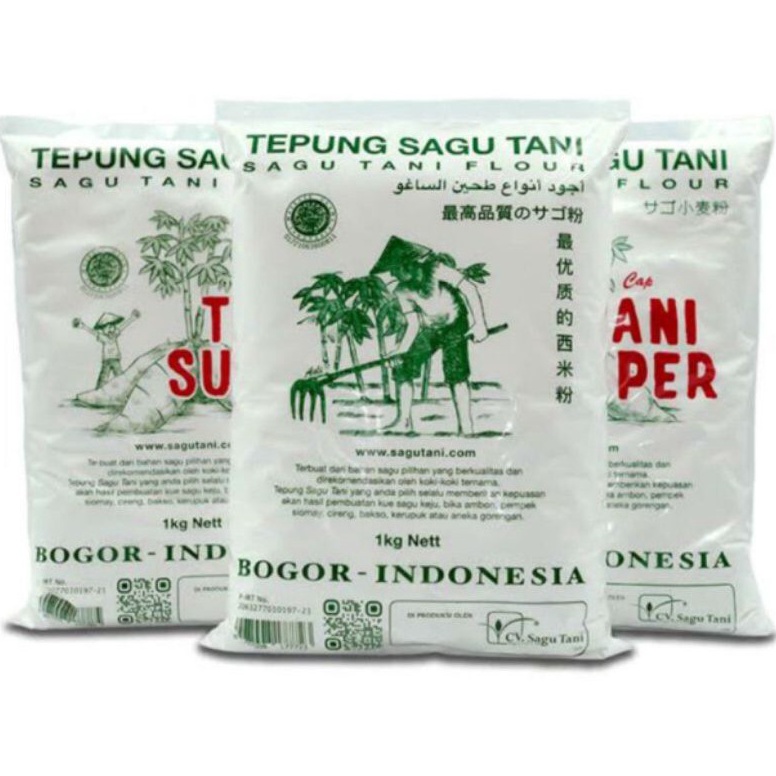 

TEPUNG SAGU TANI ASLI 5gr 1kg