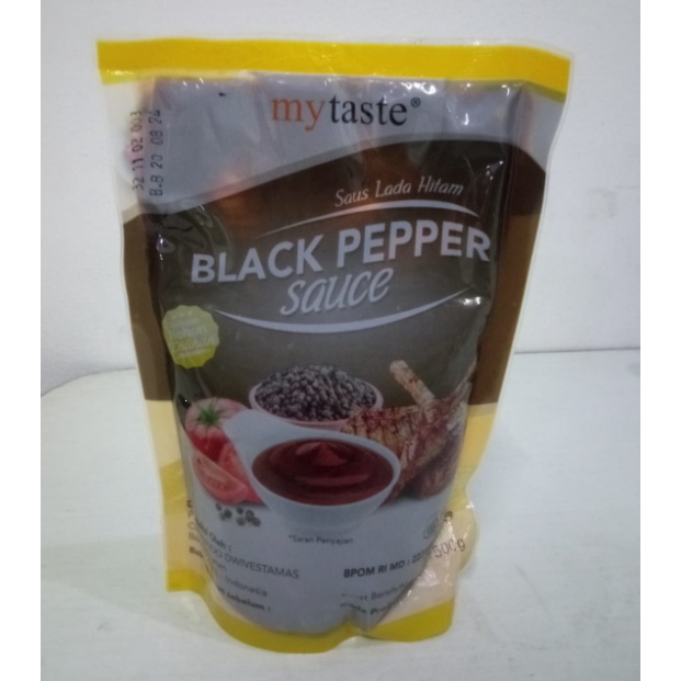 

My Taste Saus Blackpepper Saus Lada Hitam MY TASTE 5 Gram