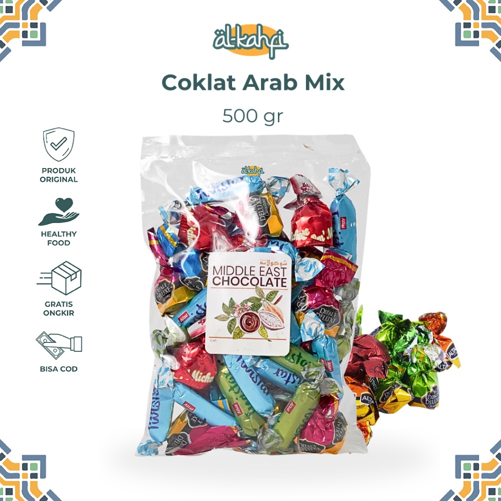 

Coklat Arab Mix 5 Gr Aneka Cokelat Oleholeh Haji Umroh