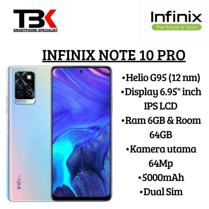 INFINIX NOTE 10 PRO NFC 6/64GB SECOND ORI