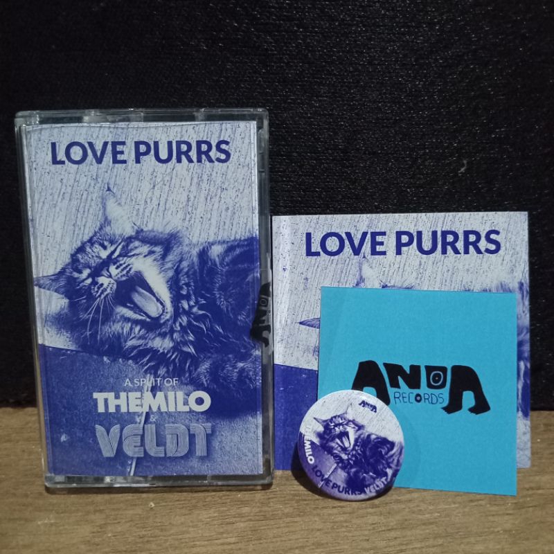 Kaset Split The Milo & Veldt - Love Purrs