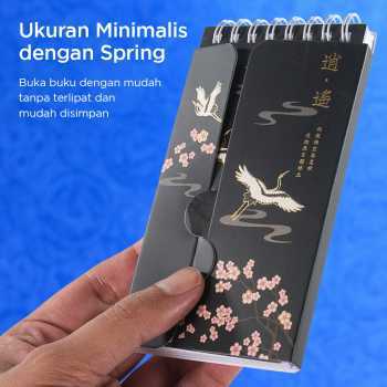 

(KhususMember) Buku Binder Catatan Word Book Can Block Portable