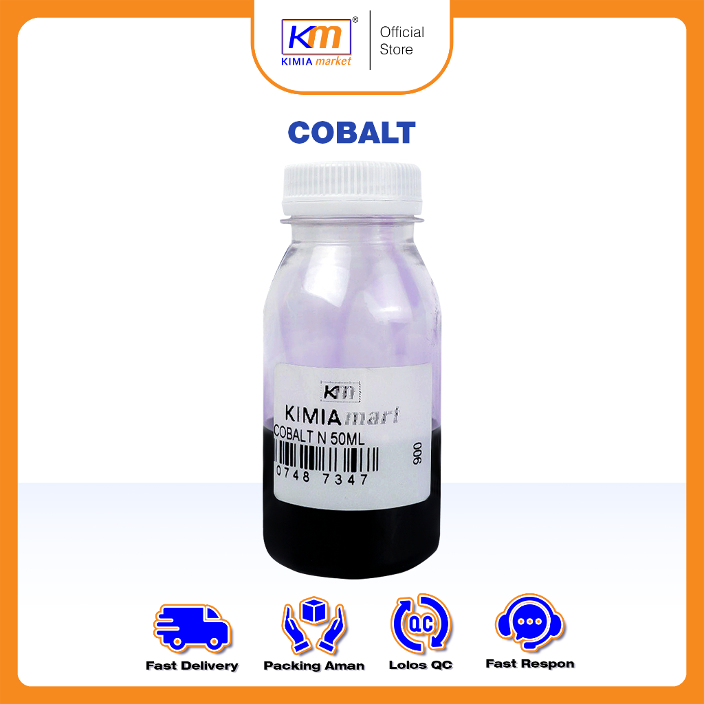 Premium Cobalt 50ml / Pengering Resin / Kobalt / Cobalt Blue Resin Ukuran 50ml / Kobal 50ml