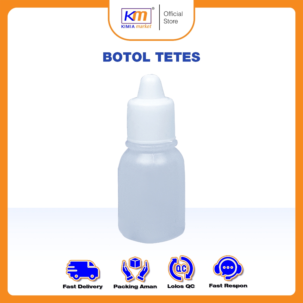 Premium Botol Tetes Kosong 10ml isi 100pcs / Botol Tetes Buram / Paket Botol Tetes 100pcs / Botol