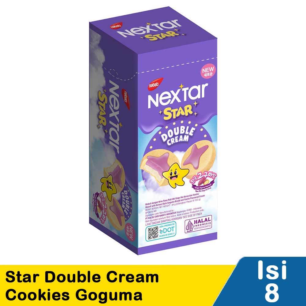 

Nextar Star Double Cream Cookies Goguma 8X10.5G