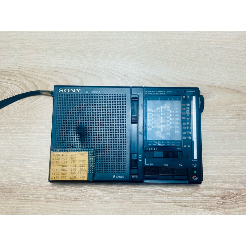 Radio Sony ICF - 7600A Bahan service.
