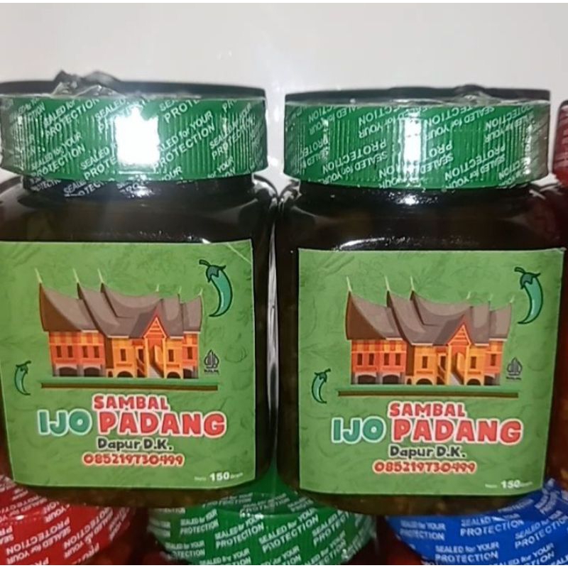 

Sambal Ijo Padang by Dapur D.K. (150ml)