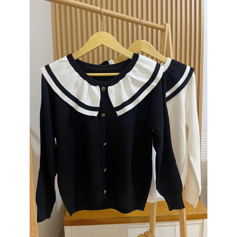 knit wear top cardi atasan rajut karina