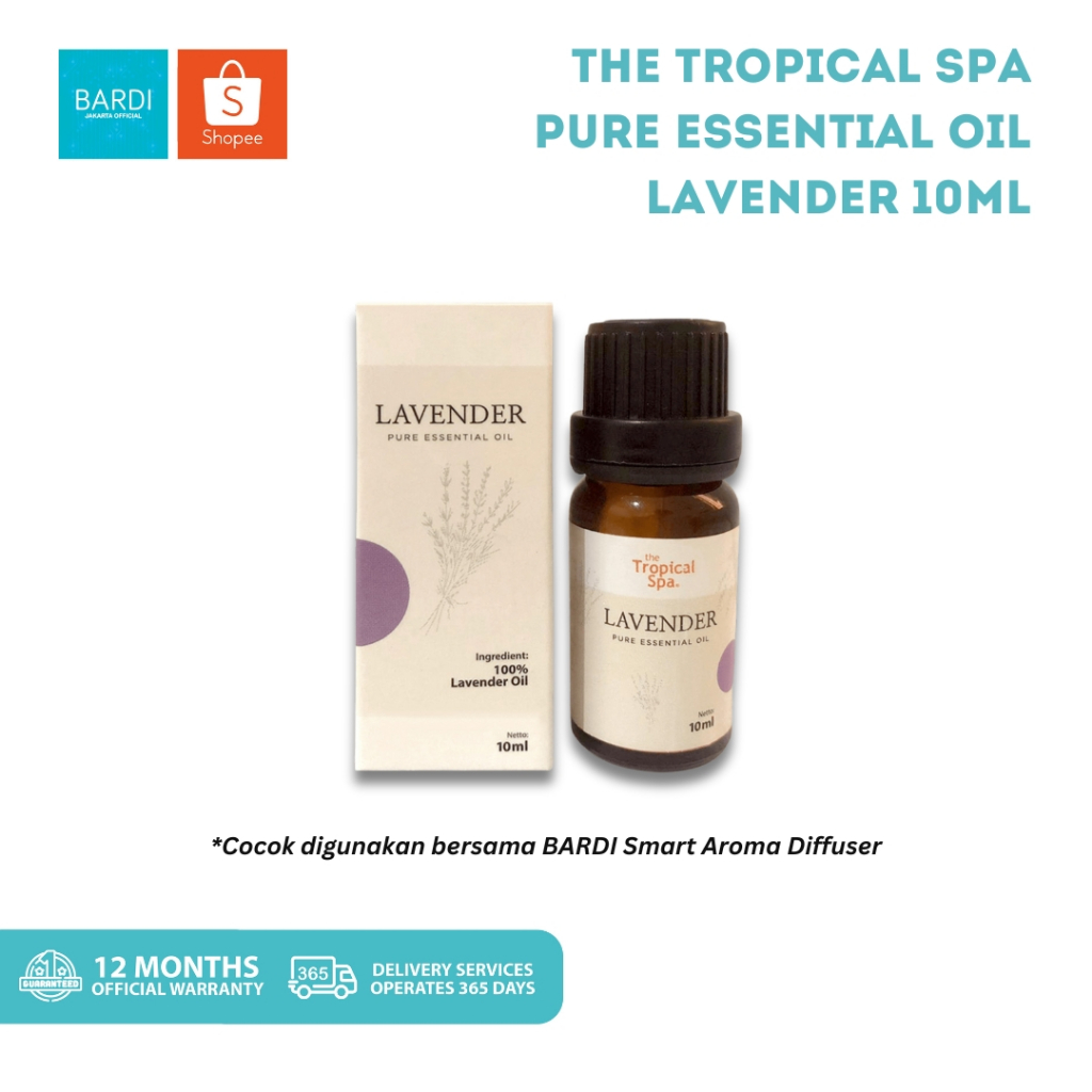 The Tropical SPA Essential Oil Lavender untuk BARDI Aroma Diffuiser