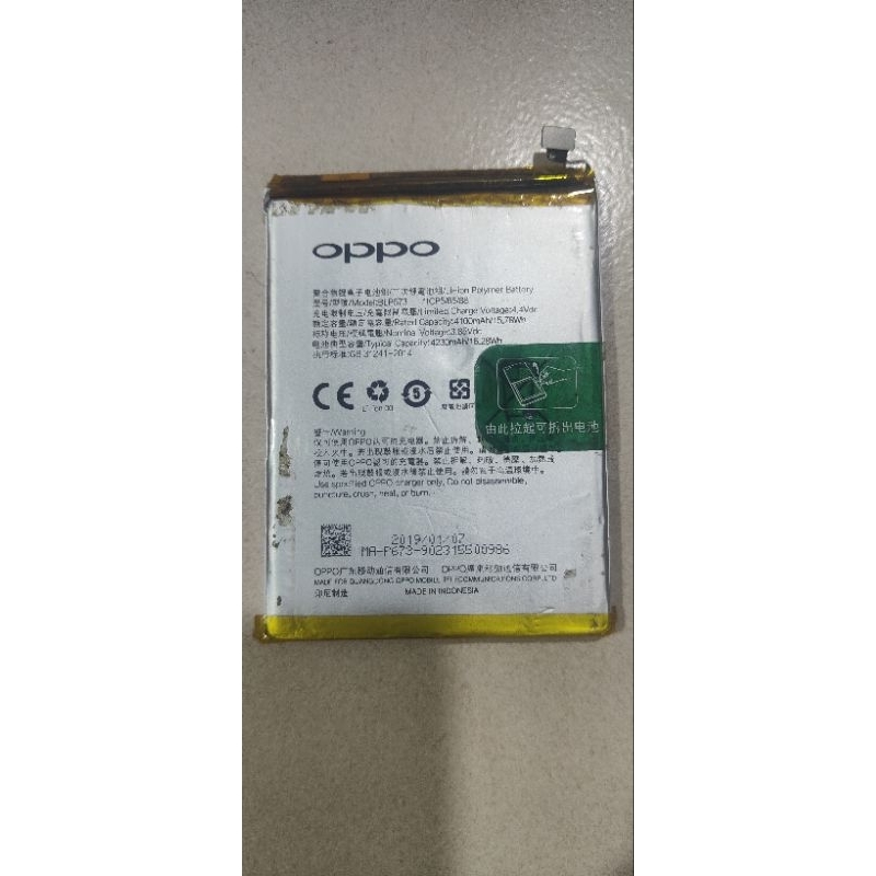 copotan baterai hp oppo a31/a5s BLP673