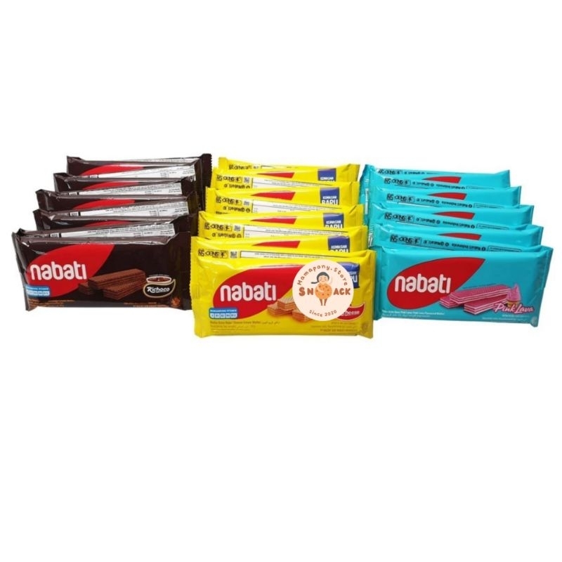 

Nabati Wafer Renceng - Isi 10bks x Netto @20gr