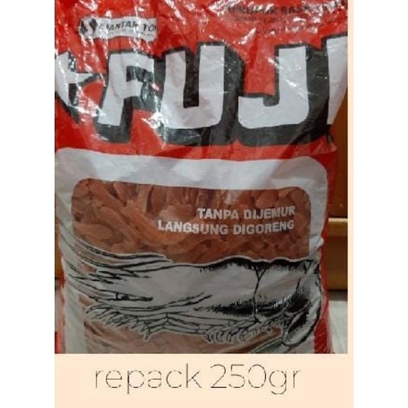 

krupuk ikan fuji rasa udang repack 250 gr