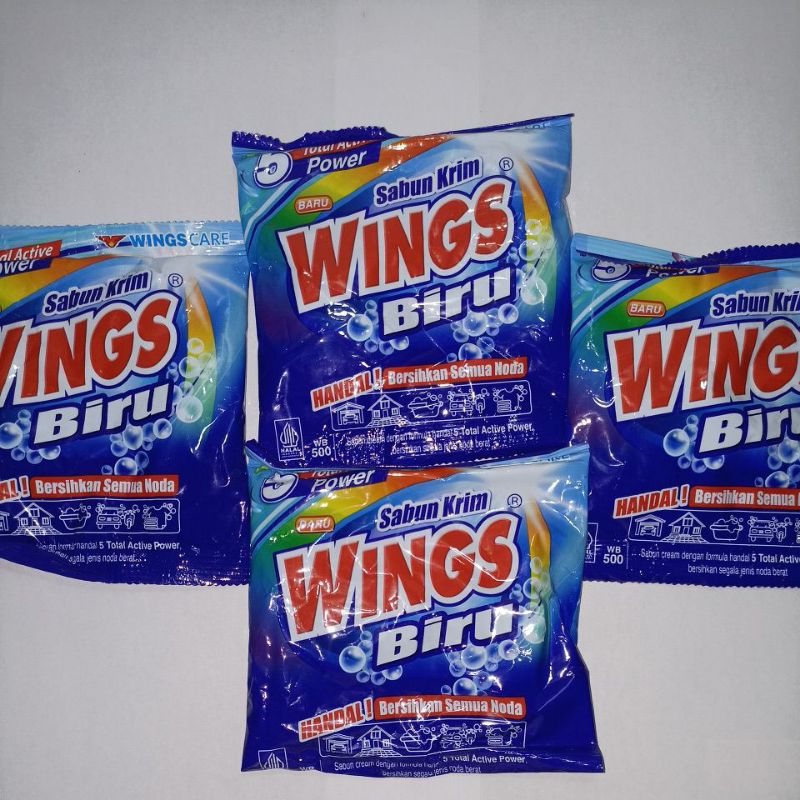 Sabun Krim Wings Biru