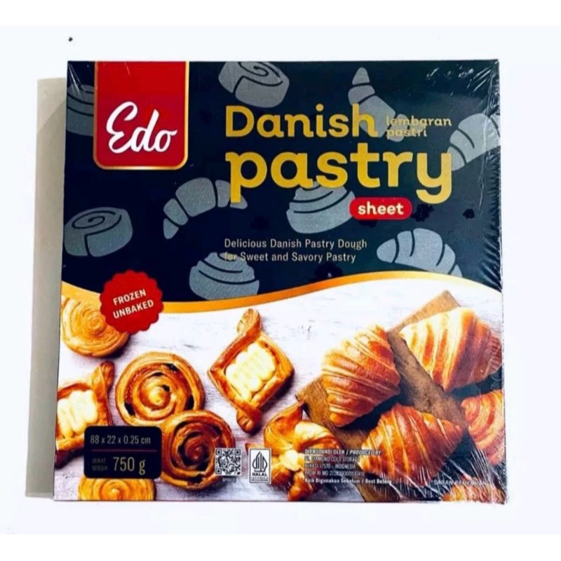 

EDO DANISH PASTRY SHEET 750 GR