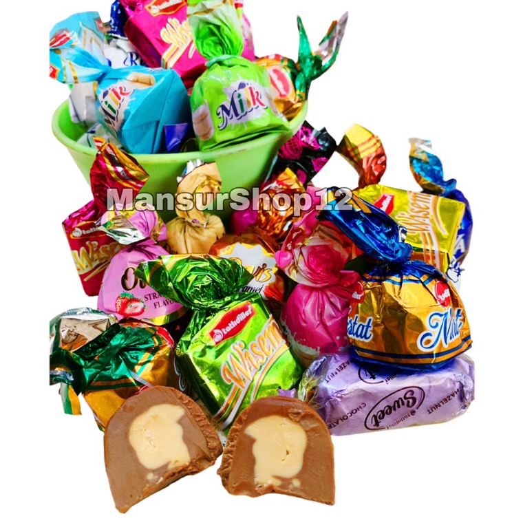 

New Arrival Coklat Arab Mix Camilan Khas Turkey 1kg