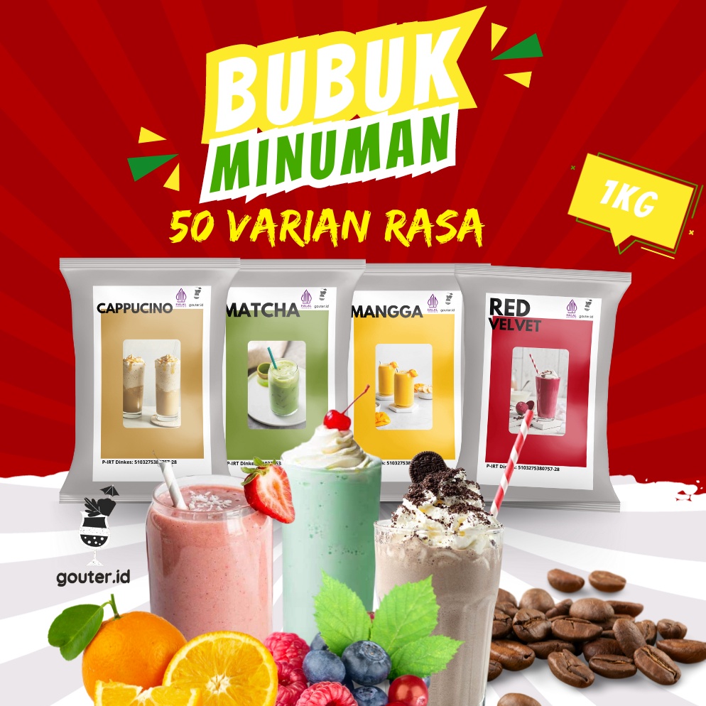 

Belanja Mantap BUBUK MINUMAN 1KG SERBUK MINUMAN ANEKA BUBUK MINUMAN KEKINIAN MINUMAN INSTAN BOBA